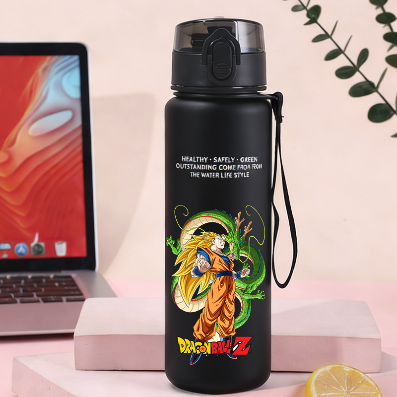 Gym Ball - 650ml Dragons Ball Water Bottles Anime
