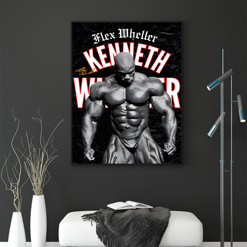 Famous Bodybuilding Fitness At - Sports Equipment Poster review and price